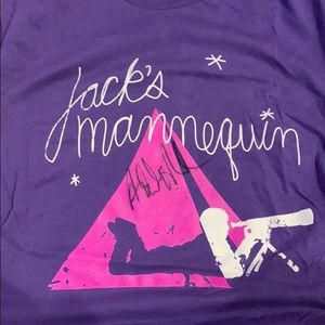 Signed Jacks’s Mannequin tee